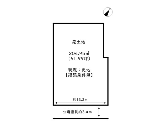【土地図】 | 姫路市網干区新在家／売土地