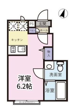 Maison  Blancheの間取り