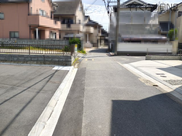 【前面道路含む現地写真】 | 姫路市網干区余子浜／売土地