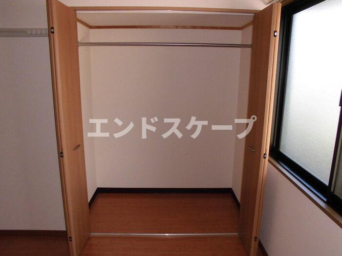 ジュネスなかじま　Ｄの収納|高崎、前橋、伊勢崎エリアのお部屋探しはエンドスケープまで！お客様の理想お聞かせ下さい♪