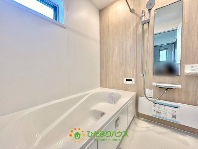 宮代町中島　新築未入居の浴室|一日の疲れを癒してくれます！