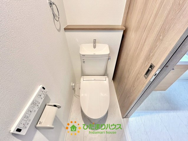 宮代町中島　新築未入居のトイレ|温水便座等機能充実！
