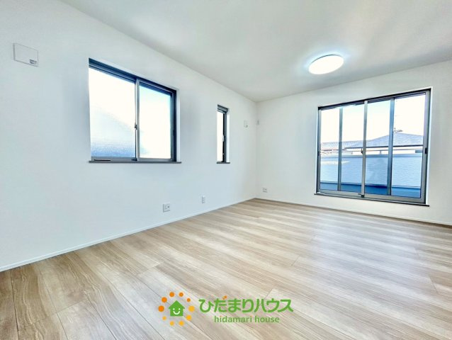 宮代町中島　新築未入居の子供部屋|4.6帖＋5帖の間仕切り可能なお部屋です！