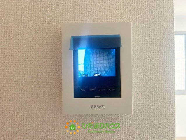 宮代町中島　新築未入居のセキュリティ|録画付きで不在時でも安心です！