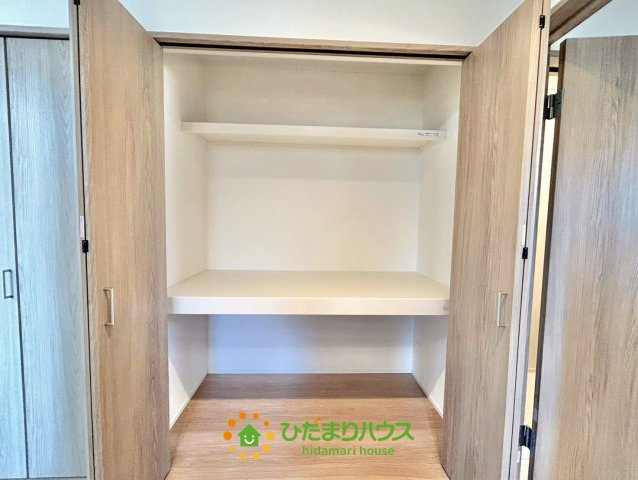 宮代町中島　新築未入居の収納|キッチン横にパントリーございます！
