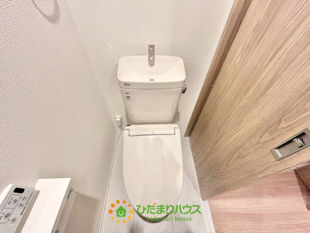 宮代町中島　新築未入居のトイレ|2階にもトイレございます！