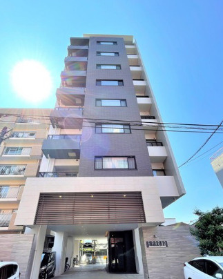 熊本市中央区新町４丁目の賃貸マンションのバルコニー