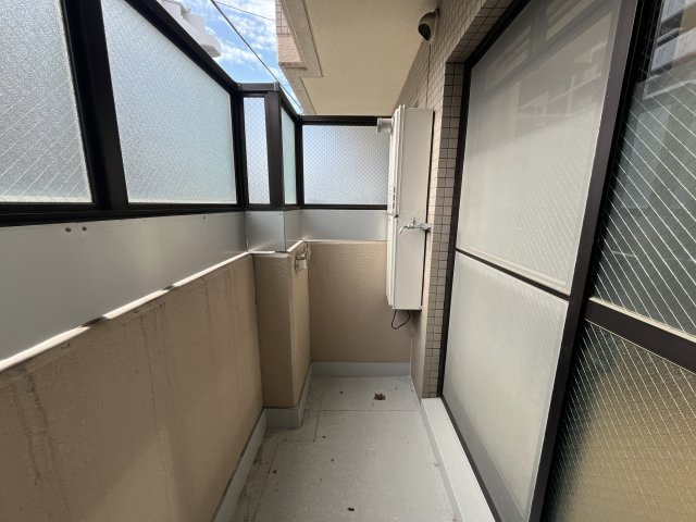 シャトー姫路のバルコニー