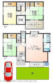 【間取り】 | レントハウス明覚