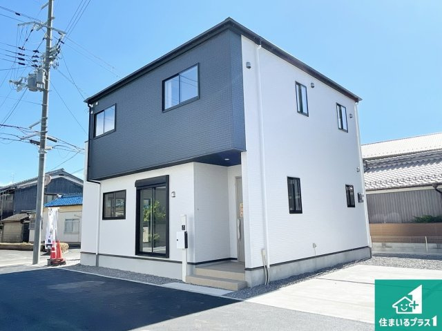 近江八幡市中村町　第1期　新築一戸建ての外観|安心の10年保証！外観を美しく保ち、雨水で汚れを落とします！気になることがありましたら、お気軽にお問い合わせください！