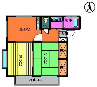 【間取り】 | 城南コーポ