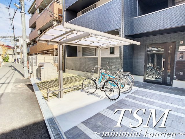 メゾン　ド　アヴェル　Ⅵのその他共用部分|敷地内駐輪場