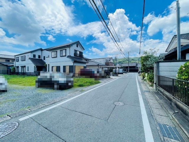 豊川市御油町の前面道路含む現地写真
