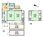 近江八幡市宮内町　中古戸建の画像