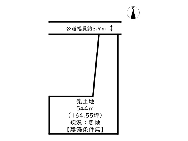 【土地図】 | 姫路市網干区浜田／売土地