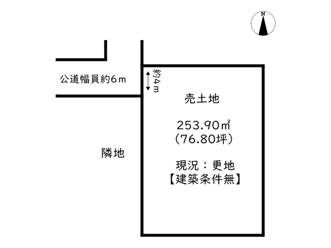 【土地図】 | 姫路市網干区浜田／売土地