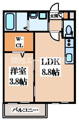 【間取り】 | シエーナ若江岩田