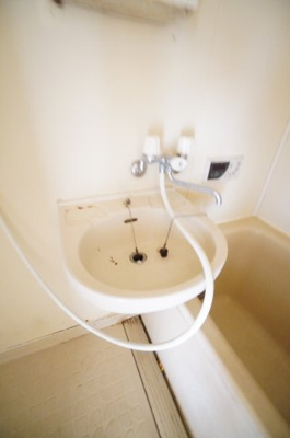 【洗面所】 | コーポスカイE | ※同物件・反転タイプの写真です。