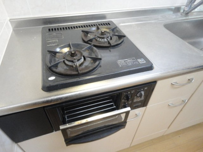 【キッチン】 | グランチェスタⅠ | ガスコンロ