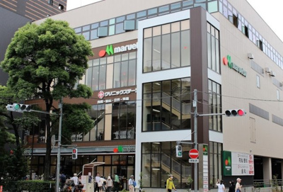 【周辺】 | ルーブル神楽坂　14115 | マルエツ 江戸川橋店まで407ｍ