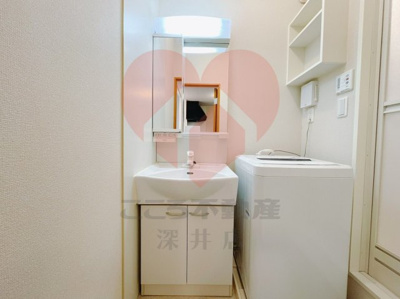 【洗面所】 | レオパレスウォームコーポ深阪