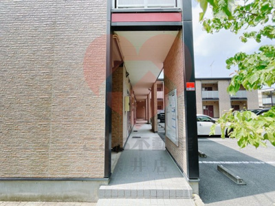 【エントランス】 | レオパレスウォームコーポ深阪