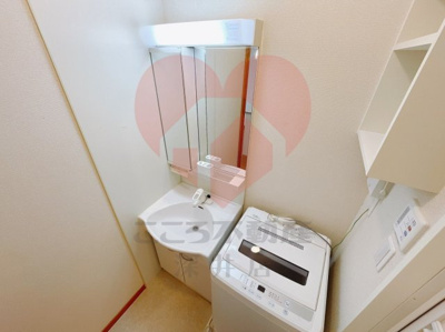 【洗面所】 | レオパレスウォームコーポ深阪