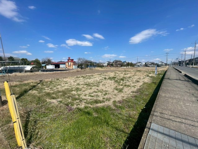 敷地面積91坪　売地　越谷市北川崎①の外観|日当たり良好♪　現地（2026年3月）撮影