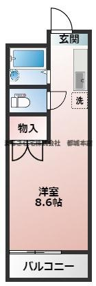 エレファント中之丸の間取り