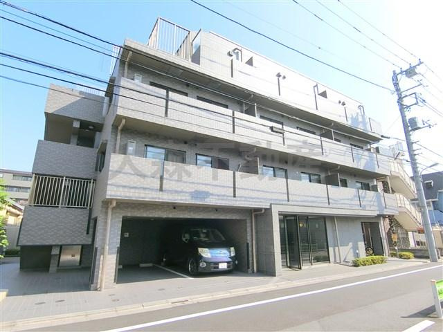 ルーブル東蒲田六番館の外観|外観タイル張り　2013年3月築　RC鉄筋コンクリート造地上5階建て1K～2DK総戸数72戸の分譲賃貸マンション　東京都大田区東蒲田1丁目　京急本線京急蒲田駅梅屋敷駅