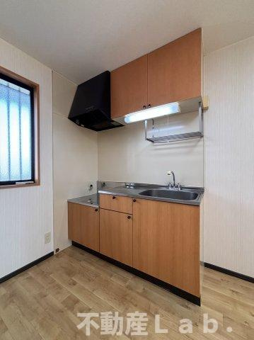 Ｋ２コーポラス十五社のキッチン