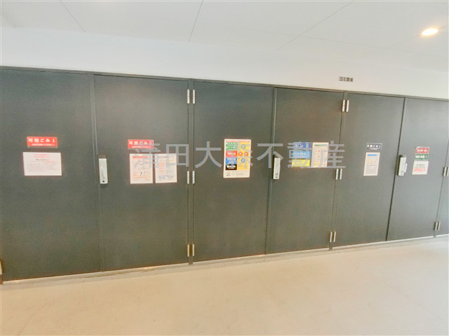 ステージグランデ蒲田アジールコートのその他共用部分|曜日時間関係なくゴミ出し可能なゴミ捨て場！