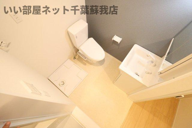 Ambition葛城 の洗面所|広い洗面スペース