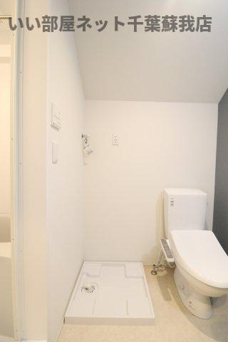 Ambition葛城 の洗面所|ソーラーでためた電気を各お部屋で使えます！