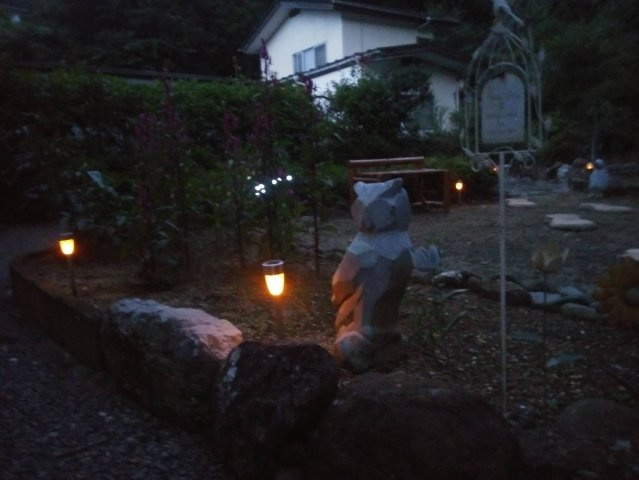 福島市小田　中古戸建の庭