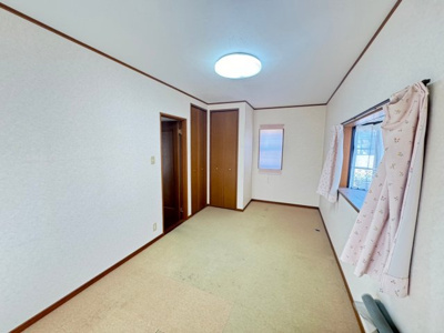 【洋室】 | 神野町2丁戸建て | きれいな洋室です