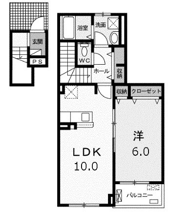 【間取り】 | オランジュ・ウエスト