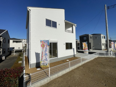 【外観】 | Livele Garden.S鴻巣市箕田第5　新築住宅 | ≪1号棟≫
現地(2024年12月撮影)