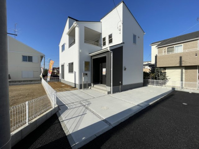 【外観】 | Livele Garden.S鴻巣市箕田第5　新築住宅 | ≪1号棟≫
現地(2024年12月撮影)