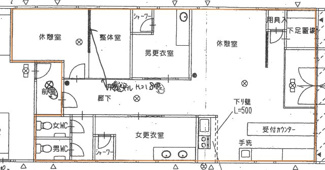 【間取り】 | 北条辻貸店舗