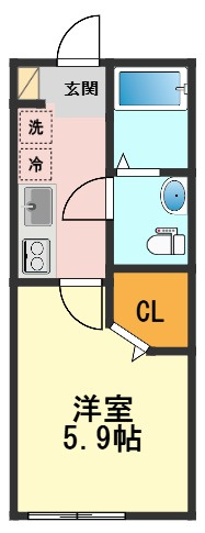 CFジオーレ西小岩の間取り