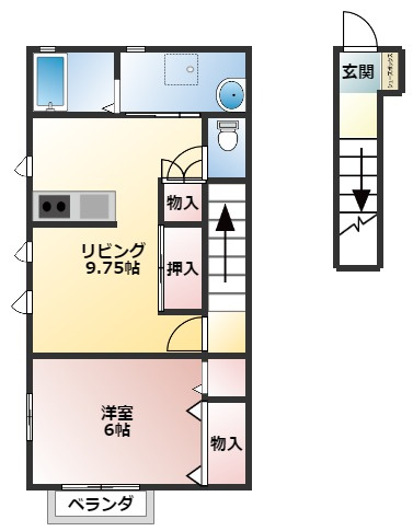 アナバスの間取り