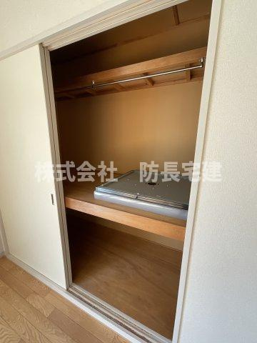 中嶋ハイツの収納|大きなものも収納できそうです