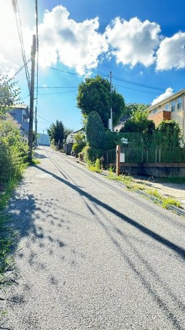 名塩山荘の前面道路含む現地写真|前面道路