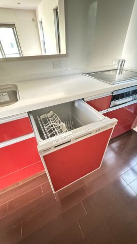 名塩山荘のキッチン|食器洗浄乾燥機