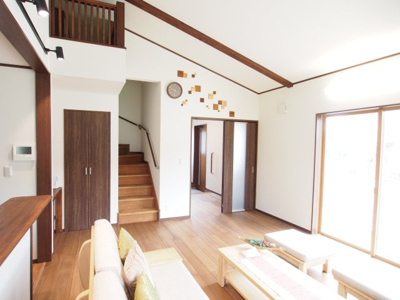 【居間・リビング】 | 新築戸建　二本松市冠木