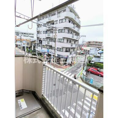 サンスプリングのバルコニー