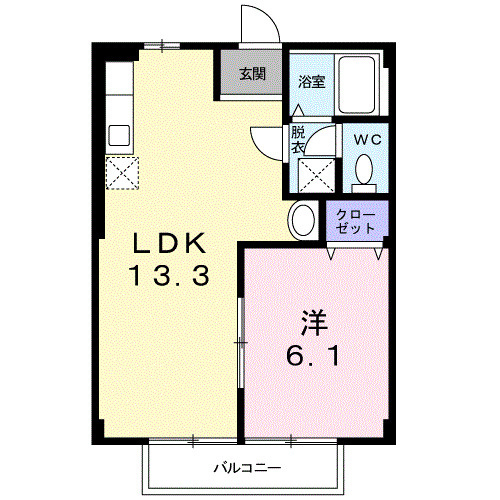 アクティブＪＵＮの間取り|間取図