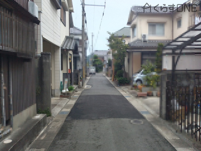 【前面道路含む現地写真】 | 姫路市網干区坂出／中古戸建