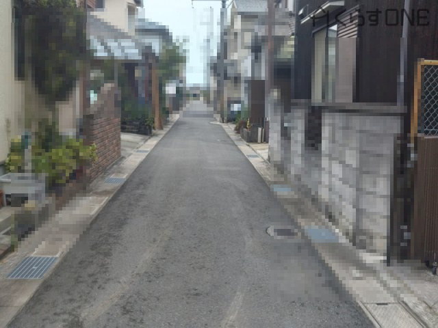 【前面道路含む現地写真】 | 姫路市網干区坂出／中古戸建